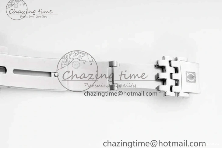 0301 De Ville SS DIWF 1:1 Best Edition Light Blue Dial SS Markers on SS Bracelet MIYOTA TopPick 7850